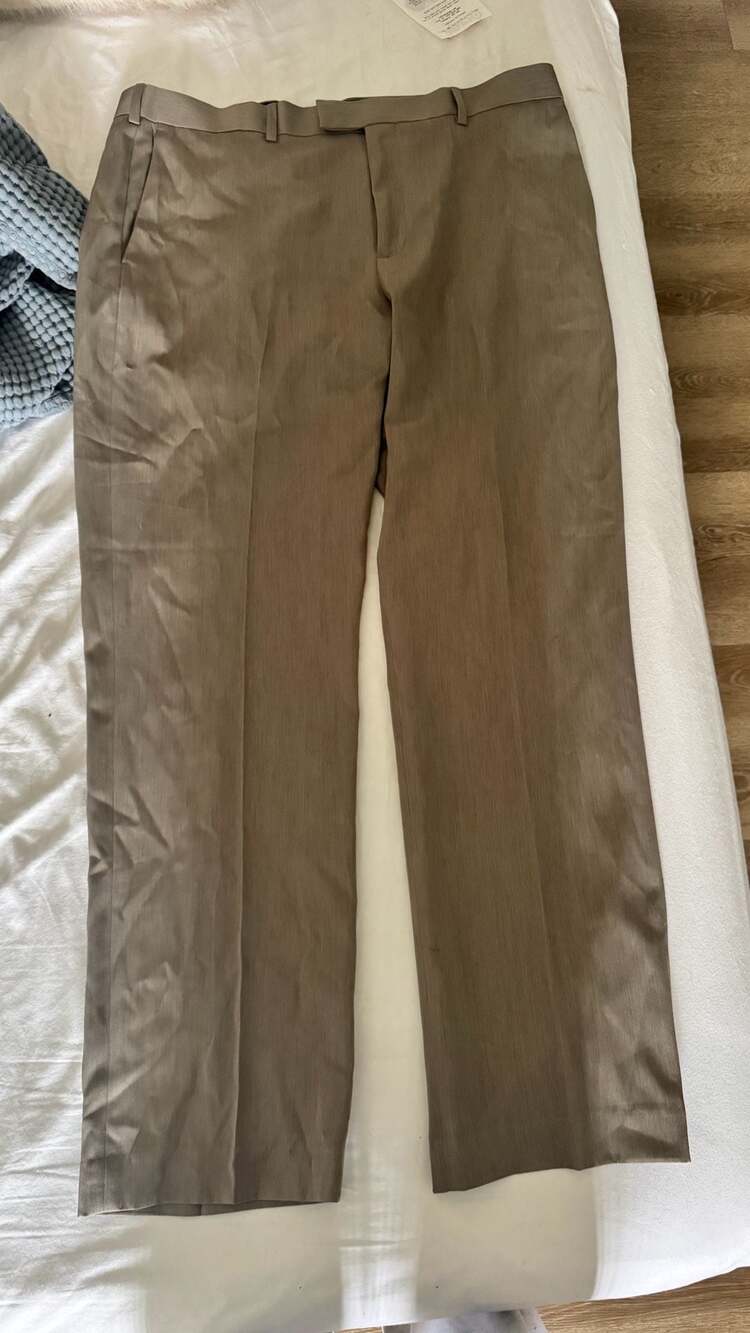 AXIST Straight Pants Size 38W 32L Simply Taupe Ultra Series